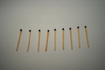 match, matches, wood, isolated, fire, white, matchstick, light, stick, burn, object, danger, wooden, flame, matchbox, matchsticks, flammable, close-up, group, red, macro, heap, closeup, heat, objects