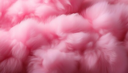 closeup of pink cotton candy for a background