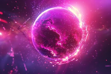 Obraz premium light burst background