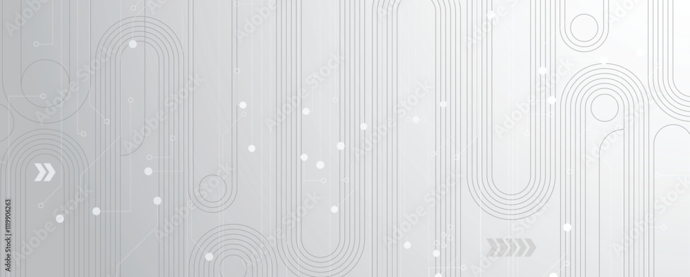 Poster science futuristic internet high computer technology business background with circuit