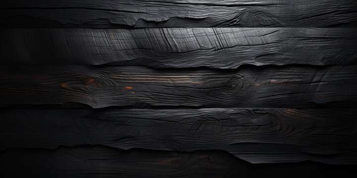 Sfondo con assi di legno nere.