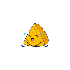  Cartoon Cheese Character Illustration