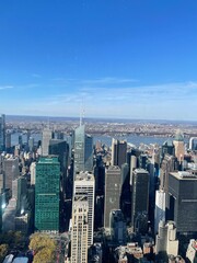 Naklejka premium city skyline