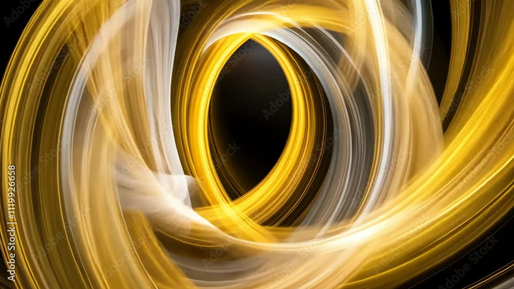 Aufkleber high-tech abstract design with swirling motion and dynamic light effects