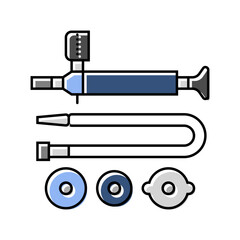 spark plug wrench car repair color icon vector. spark plug wrench car repair sign. isolated symbol illustration