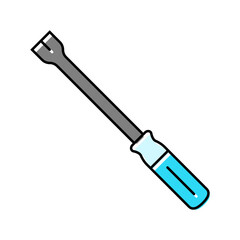 coolant pressure tester car color icon vector. coolant pressure tester car sign. isolated symbol illustration