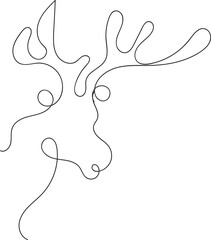 deer head silhouette