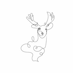 deer vector illustration