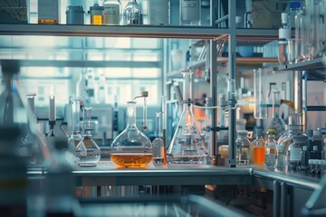 laboratory background