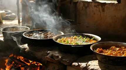 typical senegal cooking