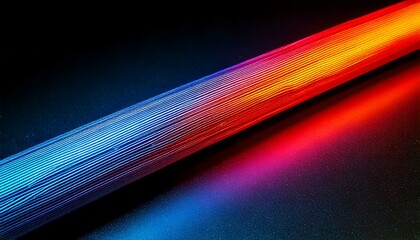 Fototapeta premium heat phenomena hot and cold metal metallic rod on a black background ai generated image heat energy physics