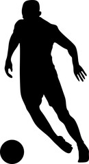 Football Player Silhouette