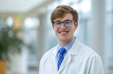 Fototapeta premium portrait of a smiling doctor