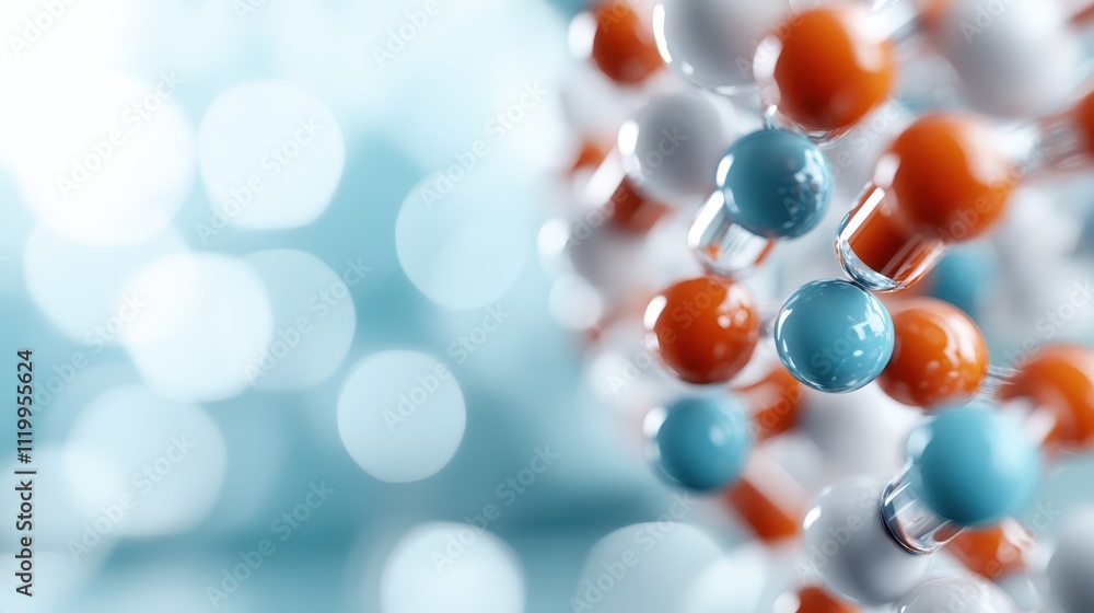 Poster this image captures the artistic essence of molecular bonds and patterns in a close-up view, highlig