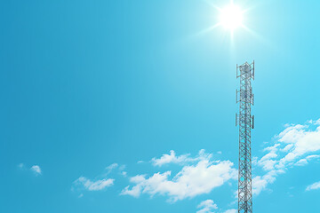 community radio broadcast, on world radio day, celebrate the broadcasting antenna uniting communities by transmitting information, connecting them on a shared path