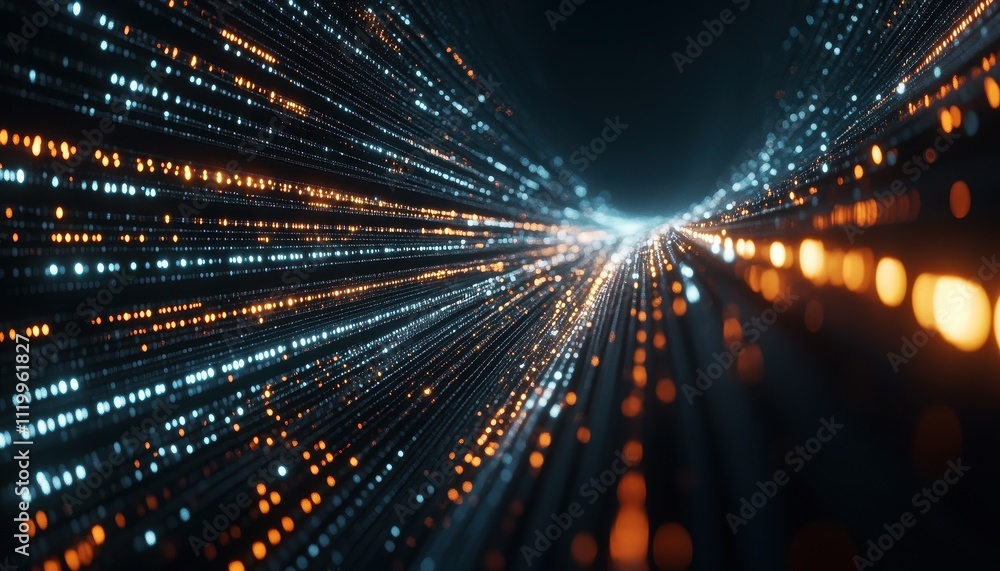 Poster Abstract Digital Data Stream Visualization