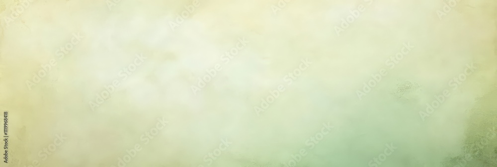 Poster soft green gradient background in light watercolor style for use in design projects and artistic cre