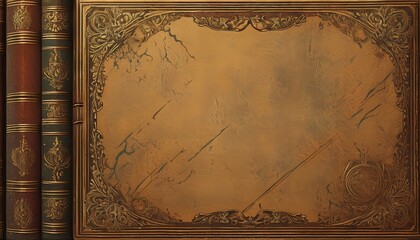 Obraz premium old book cover