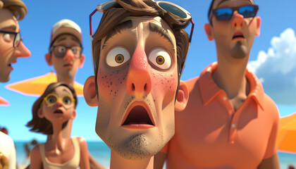 A time travel comedy about a group of friends who accidentally create a time loop while on vacation, reliving the same day over and over until they can break the cycle