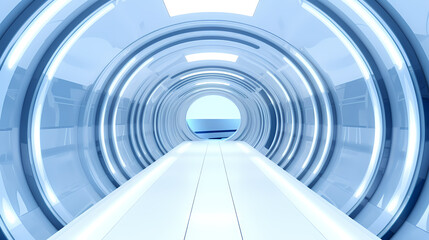 Fototapeta premium subway station in motion