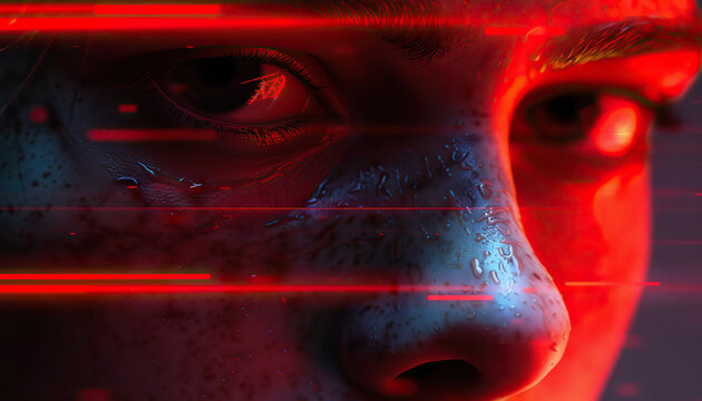 Dystopian future where a rogue hacker uncovers a conspiracy that threatens to control the entire population through technology