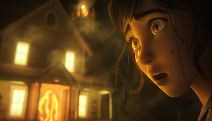 Small town haunted by a vengeful ghost, with a group of teenagers uncovering the truth behind the haunting while facing their own fears