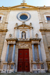 Exterior of the Vic Cathedral (Cathedral of St. Peter the Apostle), Vic, Barcelona, Catalonia, Spain, Europe