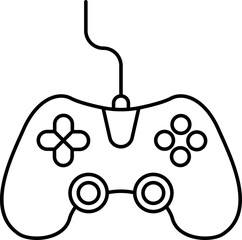 Artificial intelligence AI icon in line style, machine learning, smart robotic, cloud computing, network, digital, AI technology.