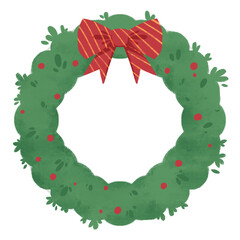 Christmas door decoration wreath