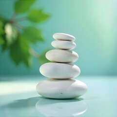Obraz premium zen stones on the beach