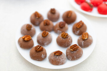 delicious chocolate homemade cupcakes for the holiday