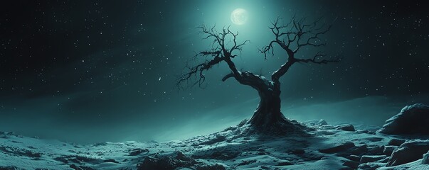 A Winter Themed Business Card