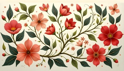 seamless floral background