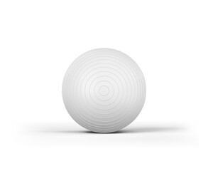 Dynamic Yoga Ball Mockup for Fitness Branding