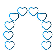 Gate icon design template