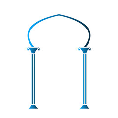 Gate icon design template