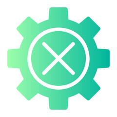 cancel gradient icon