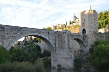 Ponte de entrada na cidade de Toledo na Espanha