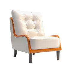 Chair transparent background room decoration material
