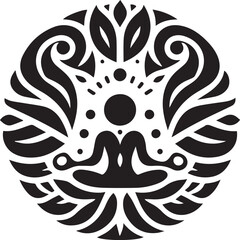 a yoga logo design