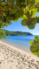 The turquoise Pacific Ocean around the paradise beaches and islands of Fiji