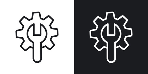 Project Development icons. vector set in black colors