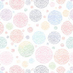 seamless background with circles with line