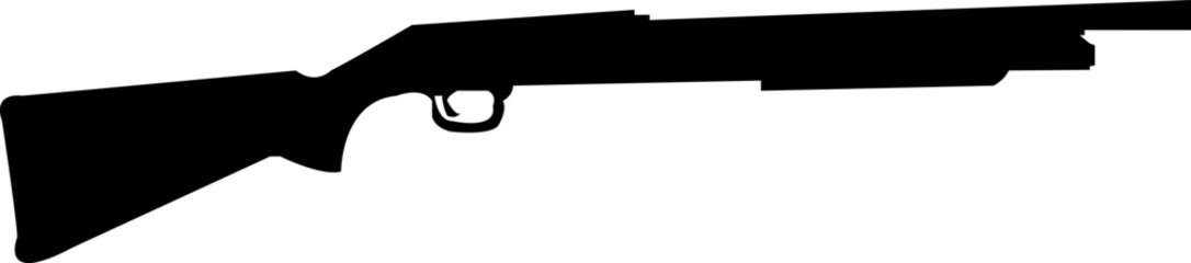 Gun Icon Flat Graphic Design, killer, shoot