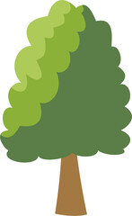 Cartoon tree illustration 