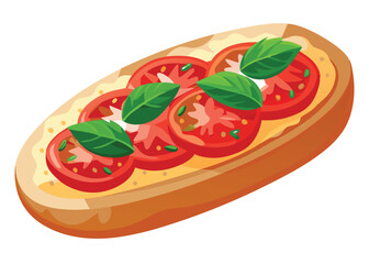 bruscetta-on-white-background.eps