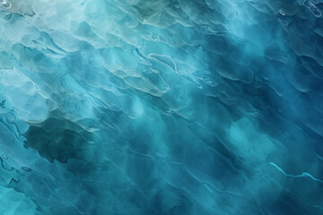 Obraz premium Processed collage of blue calm water surface texture. Background for banner, backdrop or texture
