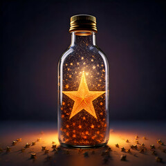 Star Encased in Bottle: A Symbol of Dreams