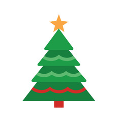 christmas tree illustration