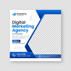 Creative and modern webinar social media posts design and minimal square banner template, ads, flyer design for your corporate company and digital marketing agency